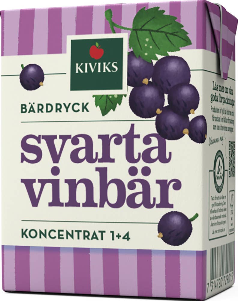 Kiviks Bärdryck Svarta Vinbär Koncentrat