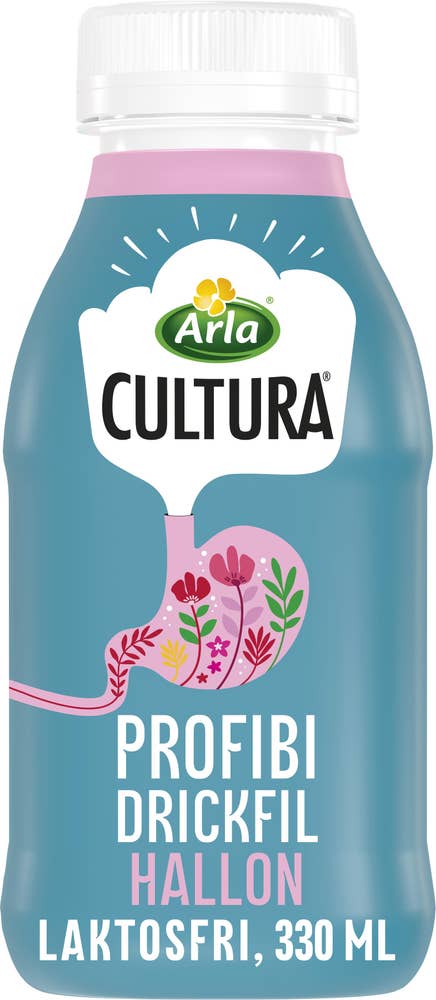 Arla® Cultura® Profibi Drickfil Hallon Laktosfri