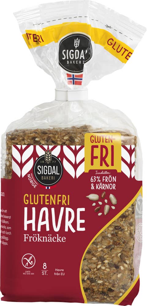 Sigdal Fröknäcke Havre Glutenfritt