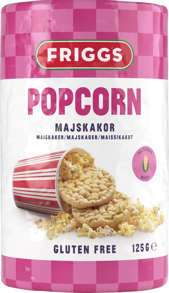 Friggs Majskakor Popcorn