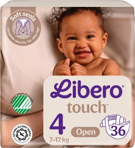 Libero Blöja Touch (4) 7-12kg