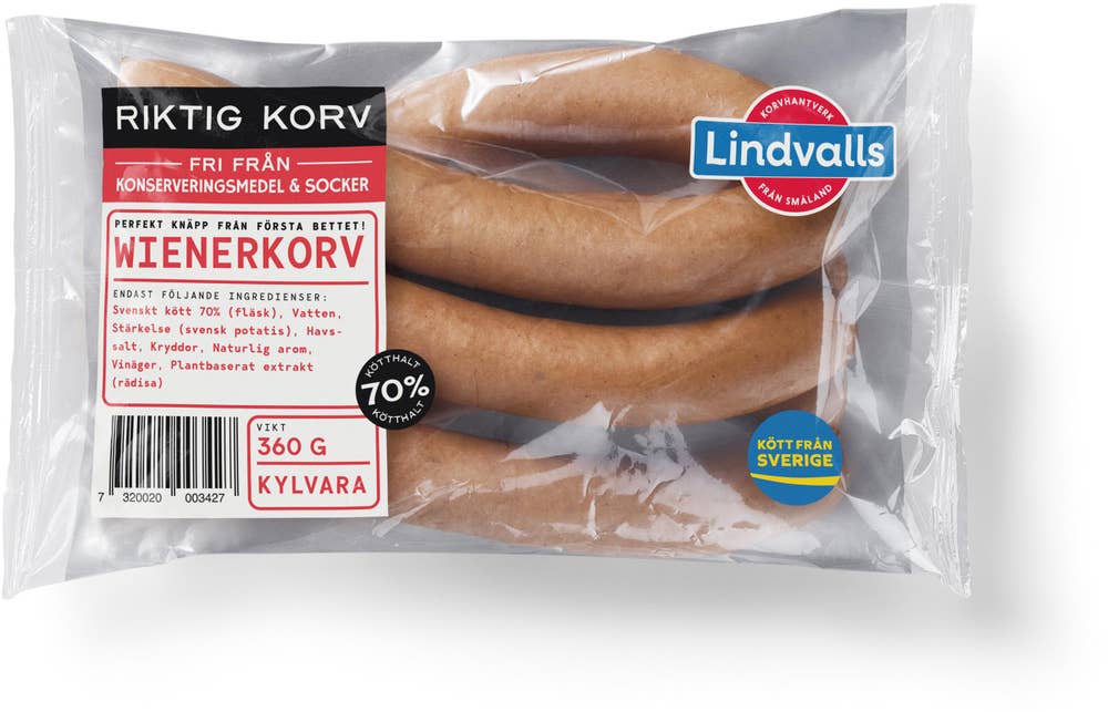 Lindvalls Wienerkorv Lindvalls