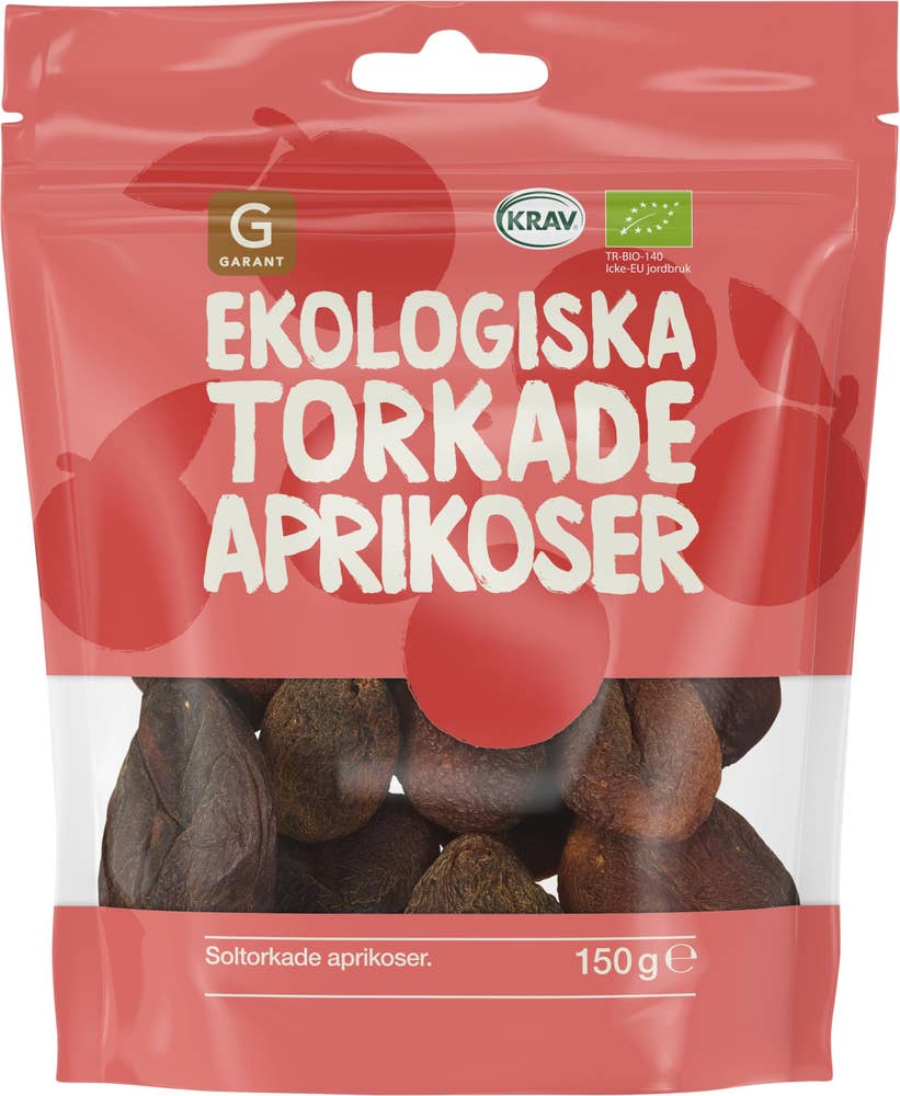 Garant Eko Torkade Aprikoser EKO/KRAV