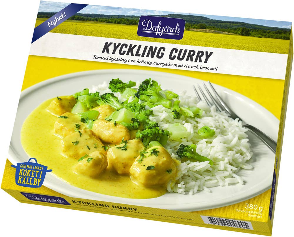 Dafgårds Kyckling Curry Fryst