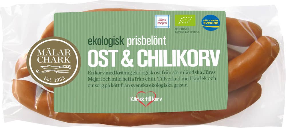 Mälarchark Korv Ost & Chili EKO Mälarchark
