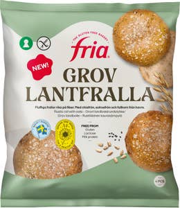Fria Grov Lantfralla Glutenfri Fryst 4-p