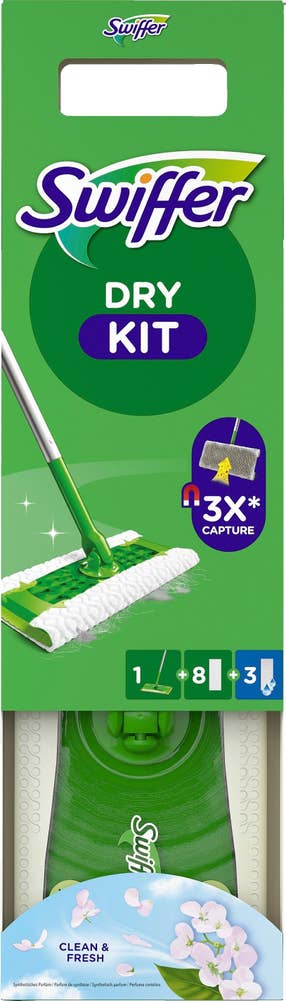 Swiffer Floor Sweeper Dry + Wet Startkit