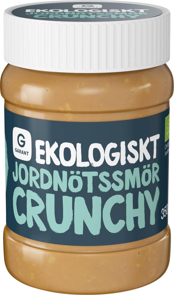 Garant Jordnötssmör Crunchy EKO