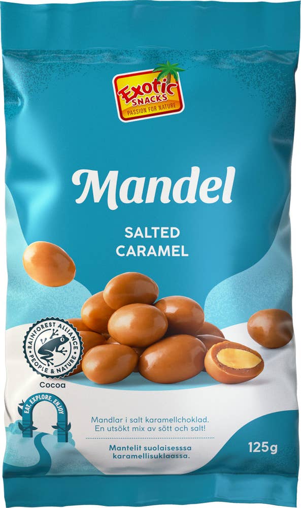 Exotic Snacks Mandel Salted Caramel