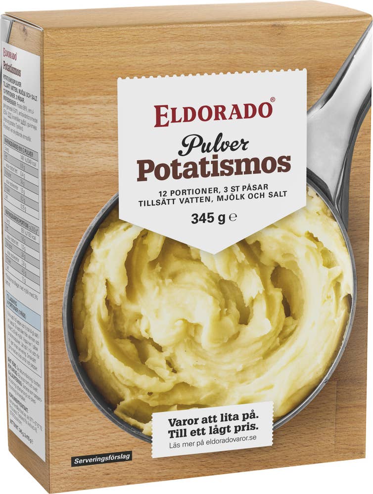 Potatismos Pulver 12-port