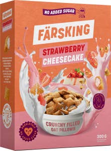 Färsking Flingor Strawberry Cheesecake
