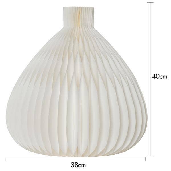 Star Trading Hängande Dekoration Honeycomb Vit 38x40cm