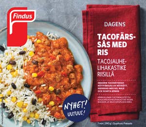 Findus Dagens Tacofärssås med Ris Fryst