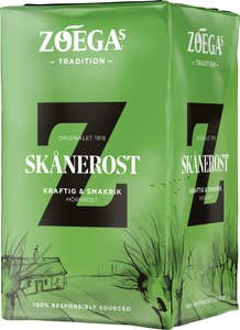 ZOÉGAS Skånerost Bryggkaffe Mörkrost
