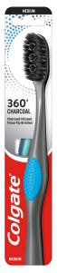 Colgate Tandborste 360 Charcoal Medium