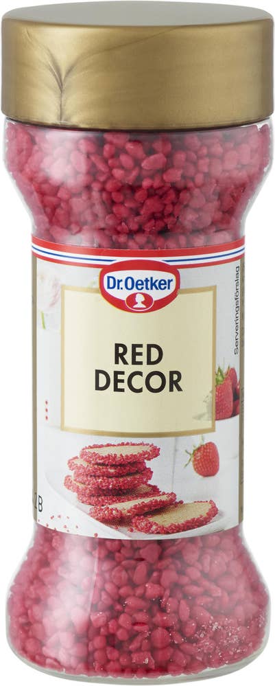 Dr Oetker Red Decor Dr.Oetker