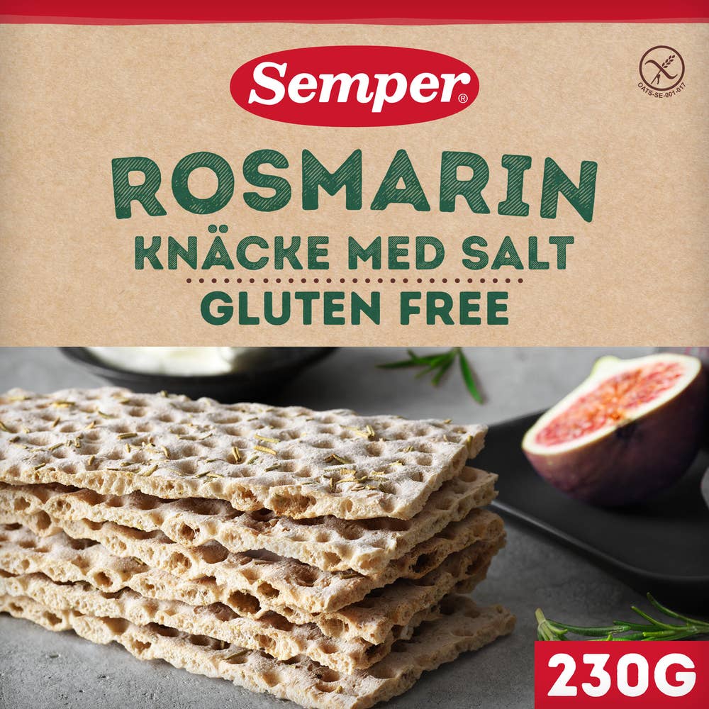 Semper Rosmarinknäcke Glutenfri