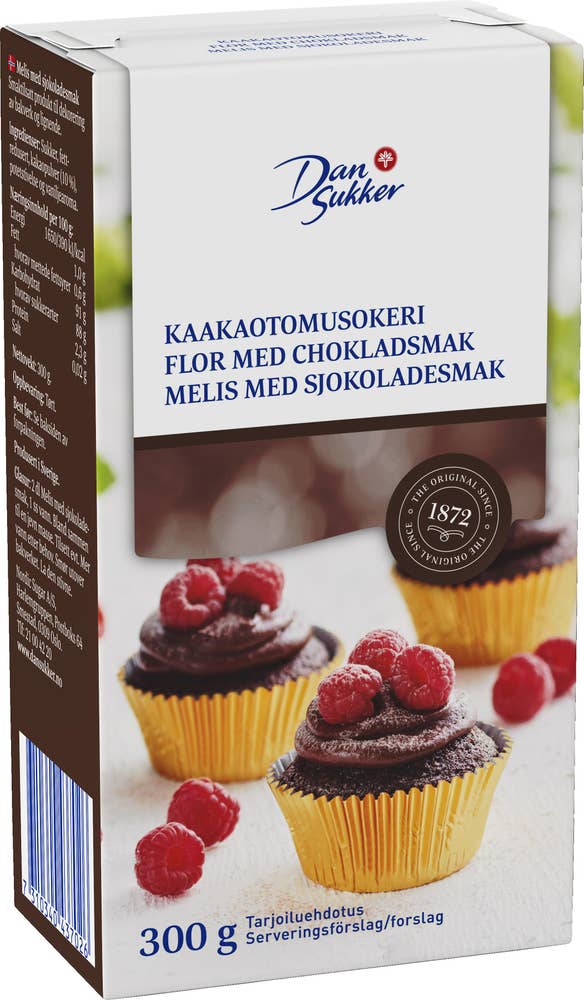 Ej sorterad Florsocker choklad Dansukker