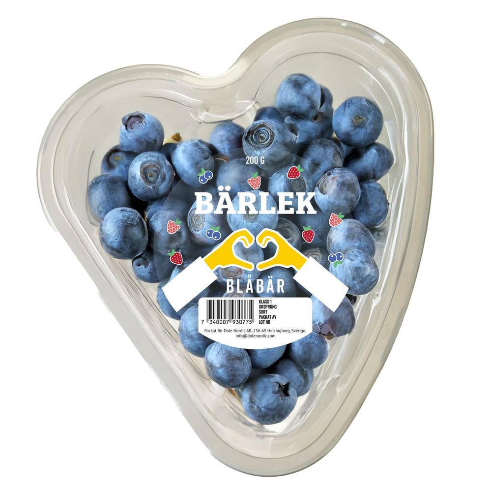 Blåbär i hjärtask Klass1 Marocko