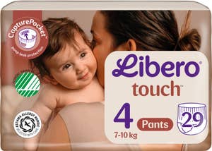 Libero Blöja Touch Pants (4) 7-12kg