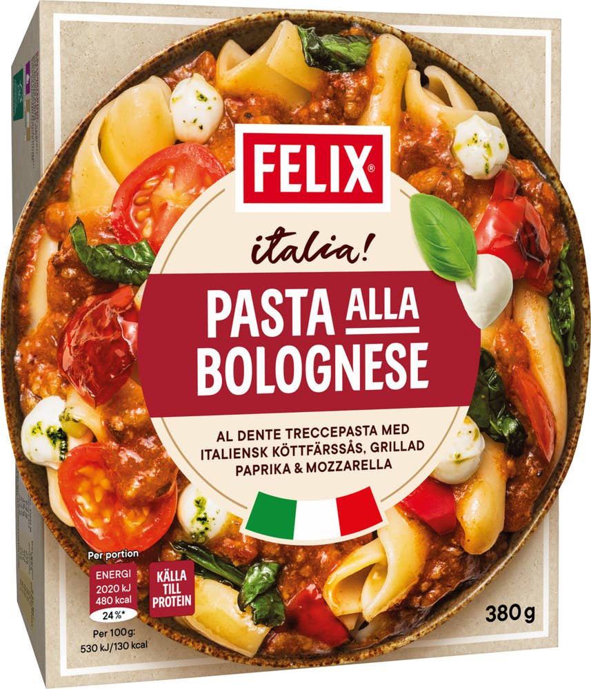 Felix Pasta alla Bolognese Fryst