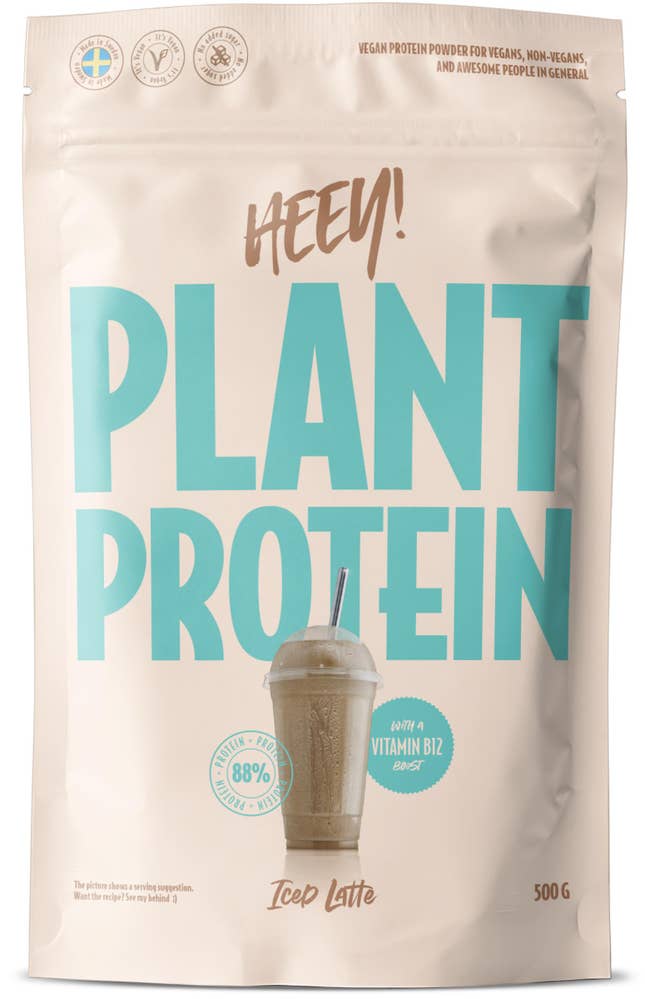 Heey! Plant Protein Iced Latte
