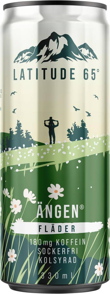 Latitude 65 Energidryck Ängen Fläder Sockerfri