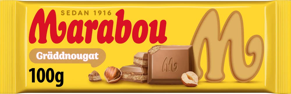 Marabou Chokladkaka Gräddnougat