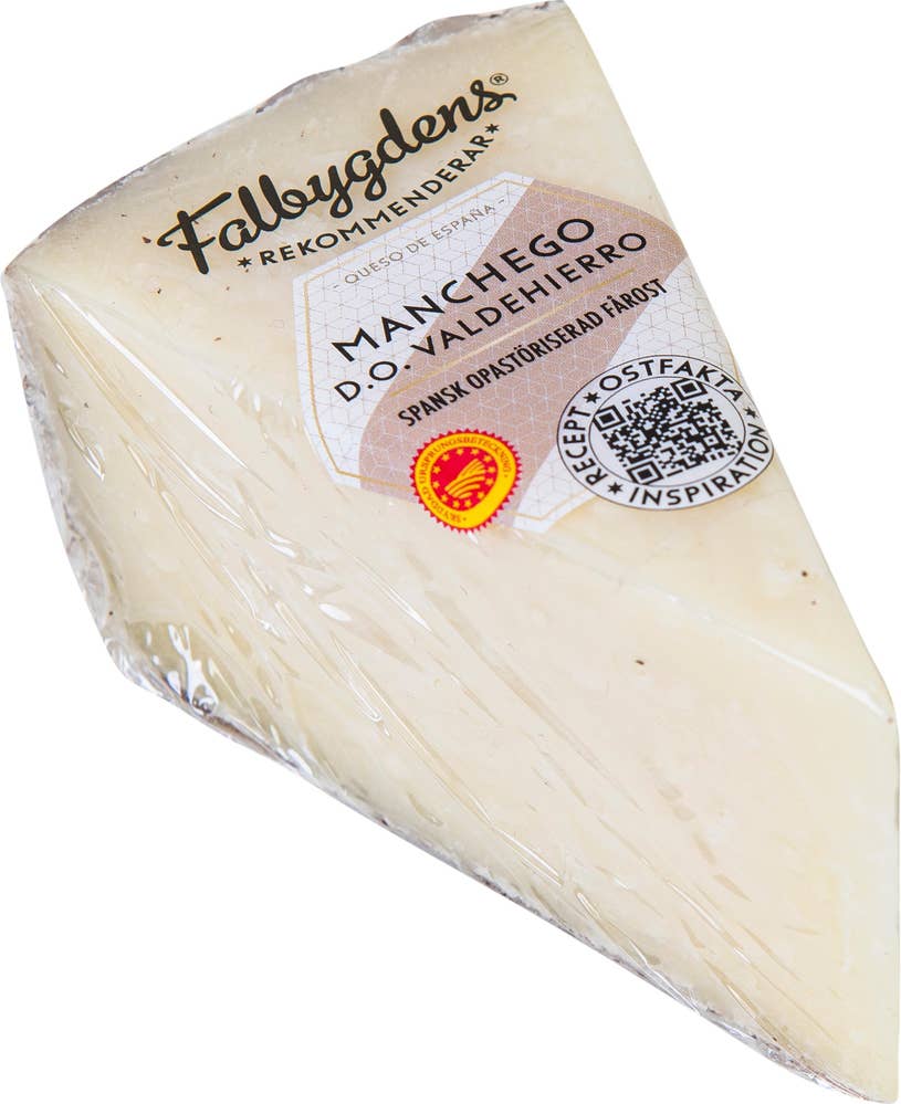 Falbygdens® Rekommenderar Manchego Valdehierro Fårost