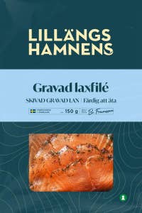 Lillängshamnen Laxfilé Gravad Skivad