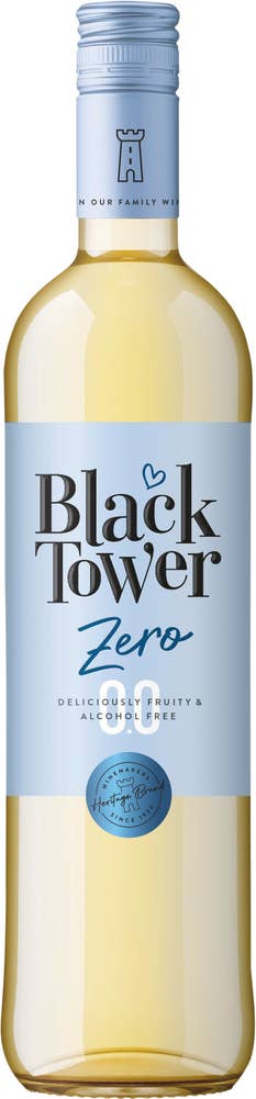 Black Tower Zero White Alkoholfri 0.0%