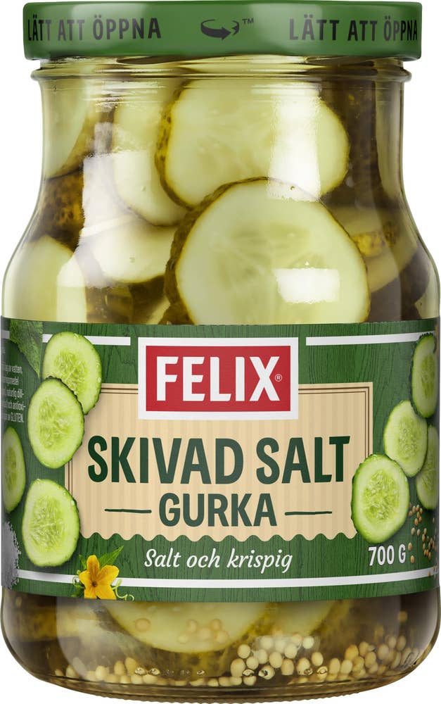 Felix Saltgurka Skivad