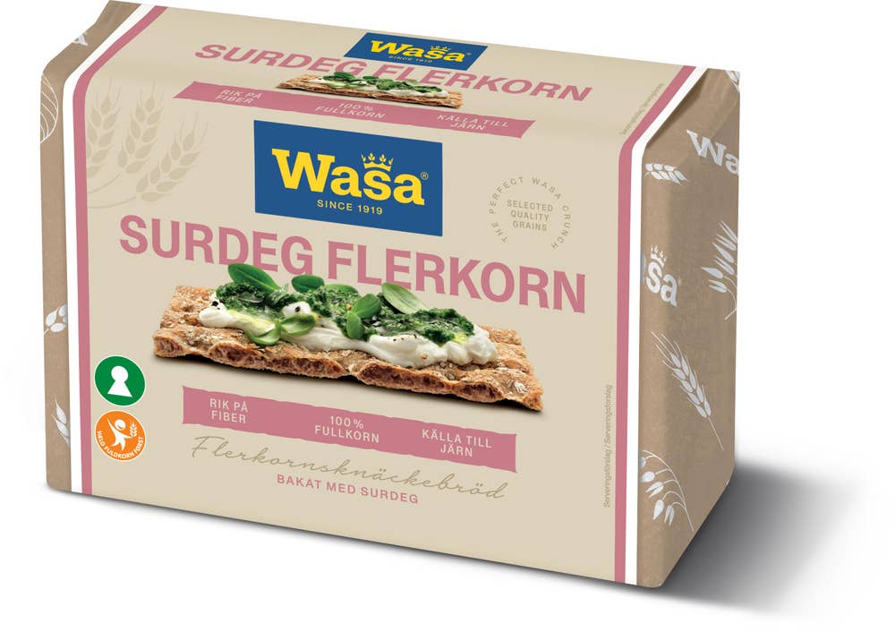 Wasa Knäckebröd Surdeg Flerkorn