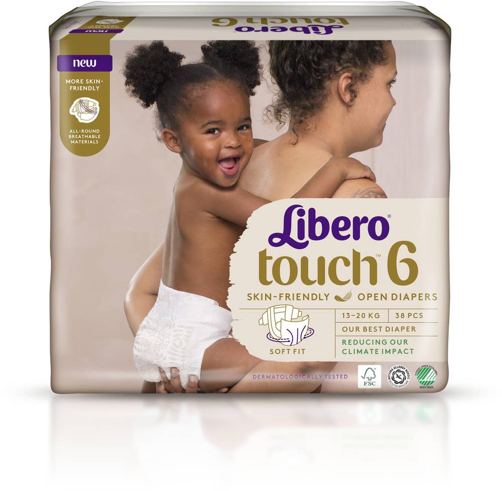 Libero Blöjor Touch Open (6) 13- 38-p Libero
