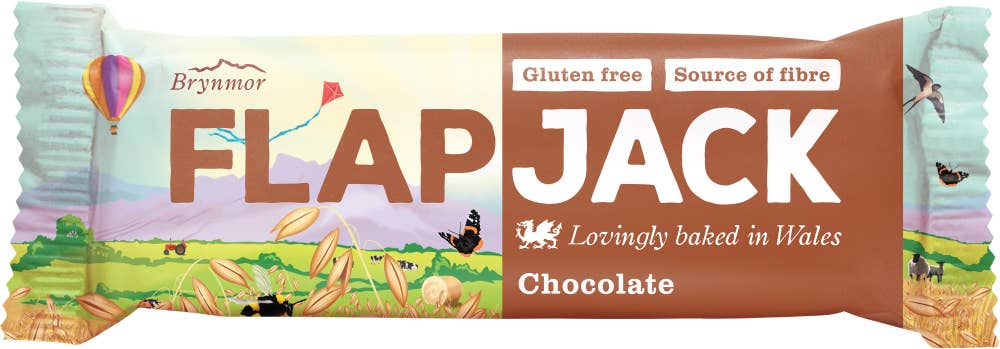 FLAPJACK Bar Chok Flapjack Bar Chocolate Glutenfri