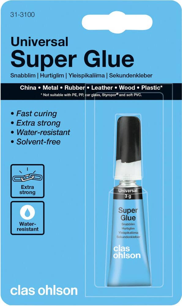 Clas Ohlson Superlim Clas Ohlson