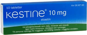 Kestine Allergitablett Ebastin 10 mg