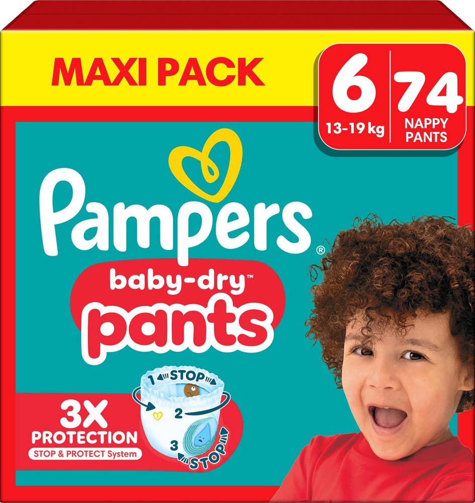 Pampers Byxblöja Babydry S6 13-19kg