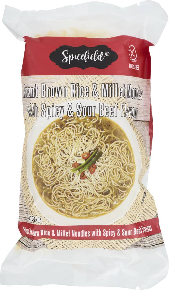 Spicefield Glutenfria Nudlar Sour Beef