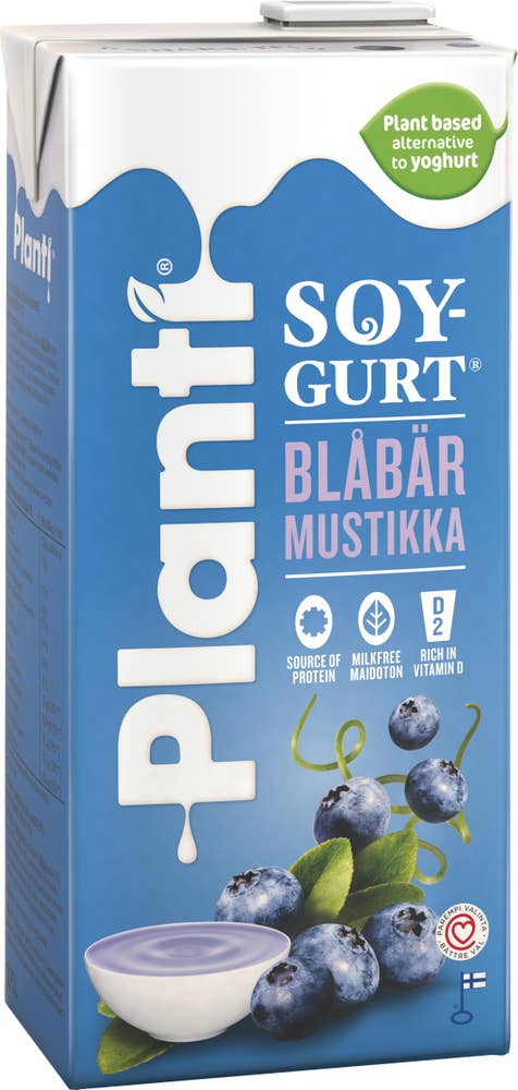 Planti Soygurt Blåbär