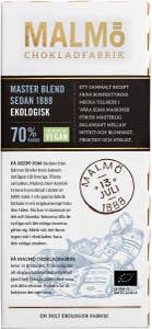 Malmö Chokladfabrik Choklad Master Blend 70% EKO
