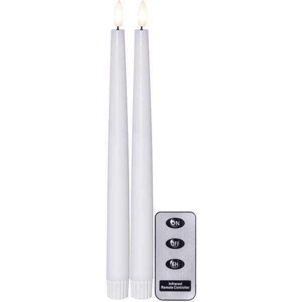Star Trading Antikljus LED Flamme Slim 28,5cm
