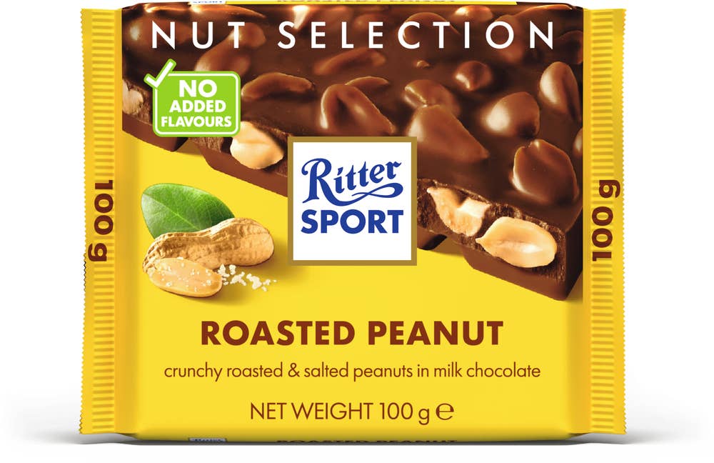 Ritter Sport Choklad Roasted Peanut