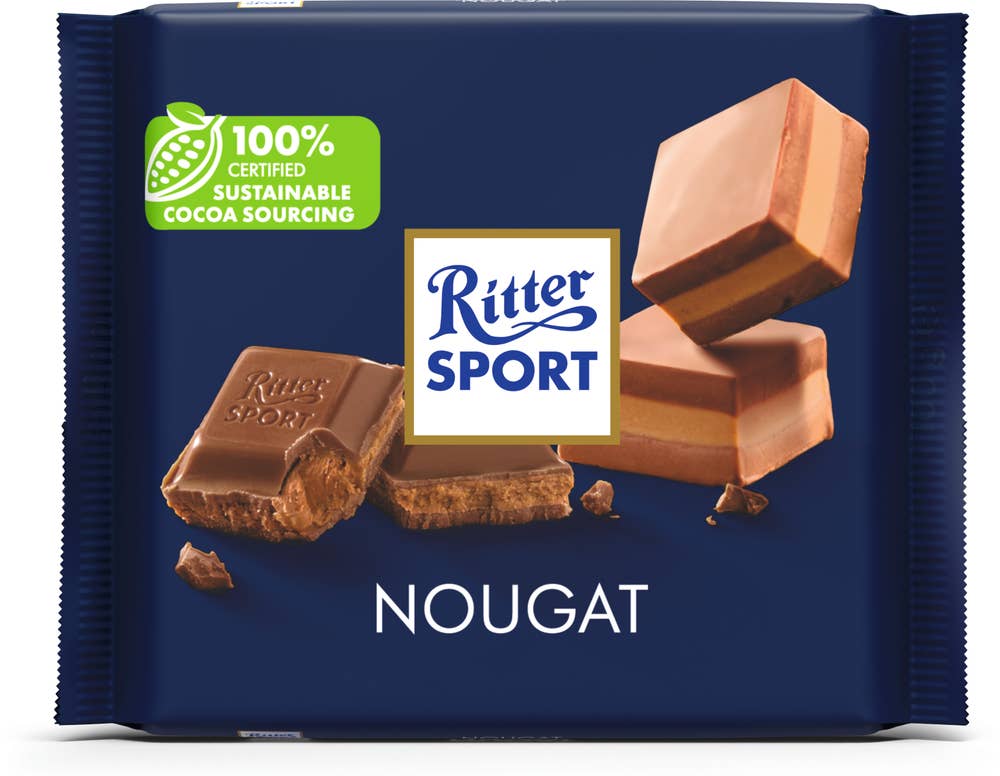 Ritter Sport Mjölkchoklad Nougat
