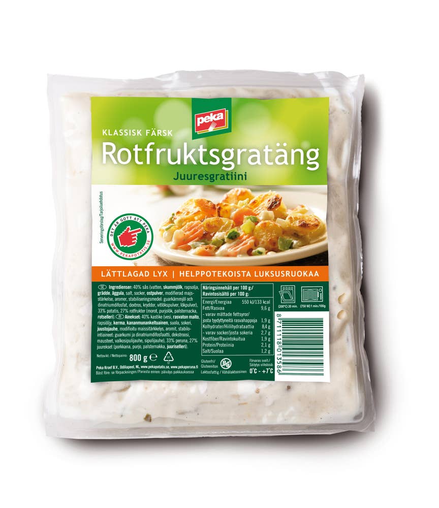 Peka Rotfruktsgratäng