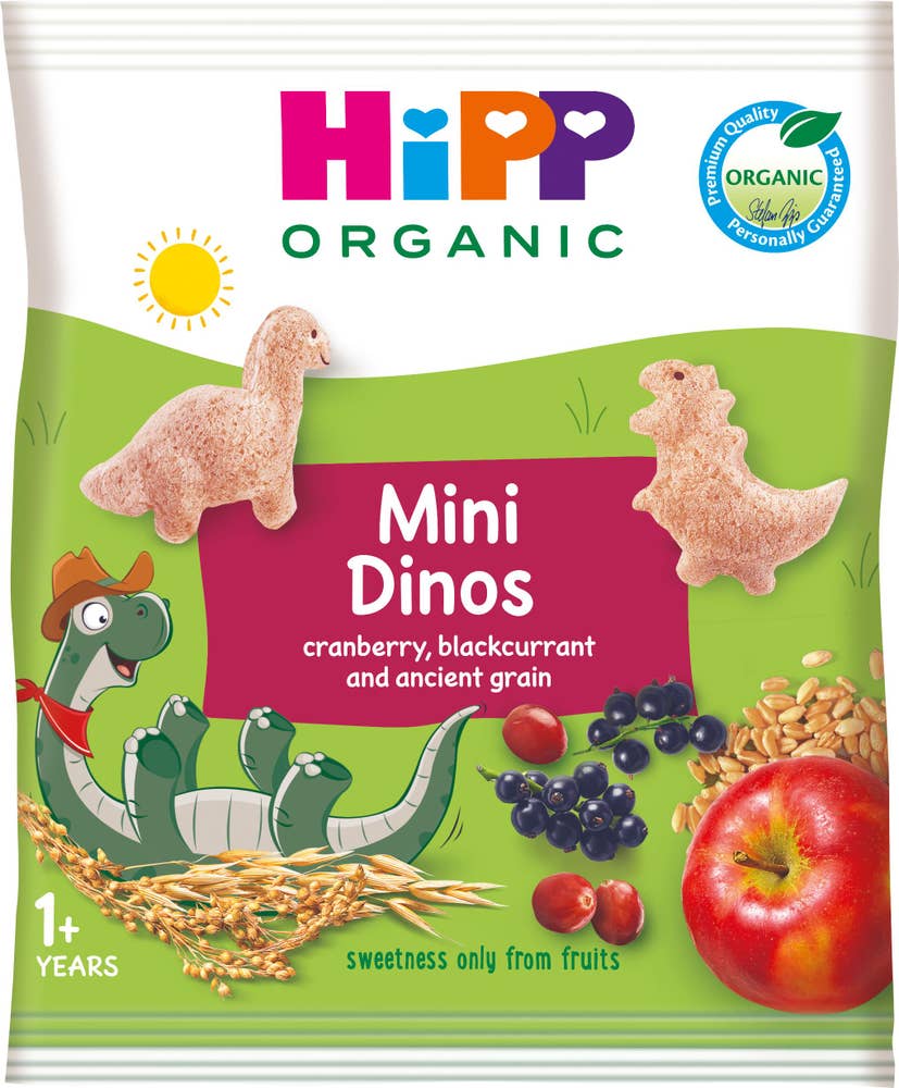 Hipp Mini Dinos 1-3år EKO