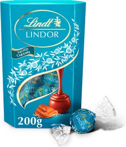 Lindt Lindor Salted Caramel Chokladpraliner