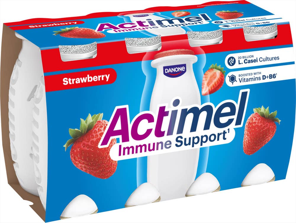 Actimel Drickyoghurt Jordgubb 1,5% 8x100g
