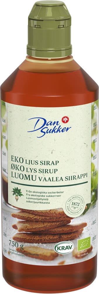 Dan Sukker Ljus Sirap EKO/KRAV