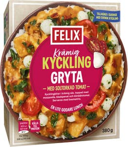 Felix Krämig Kycklinggryta med Soltorkad Tomat Fryst
